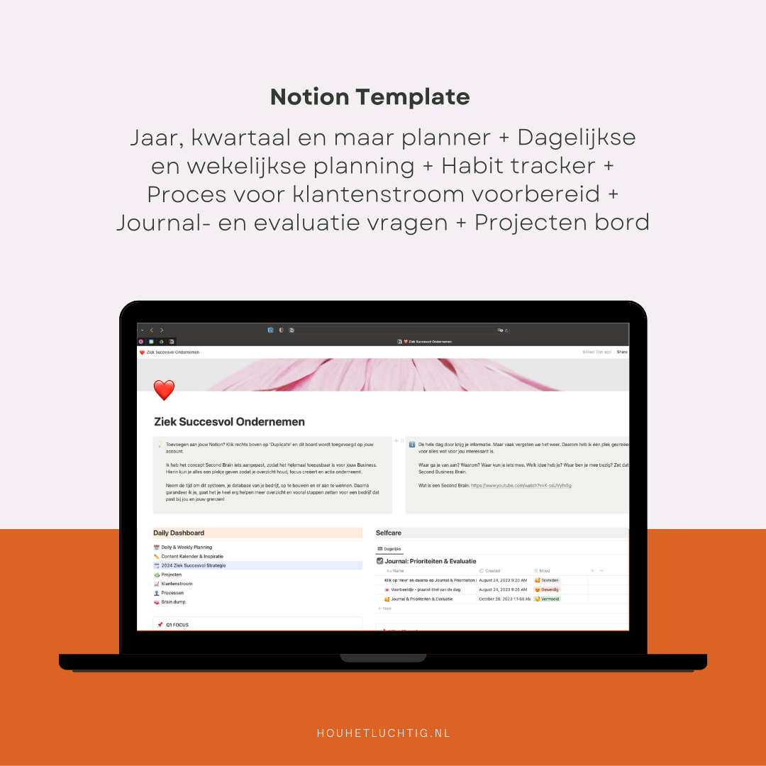 Ziek Succesvol Notion Hub